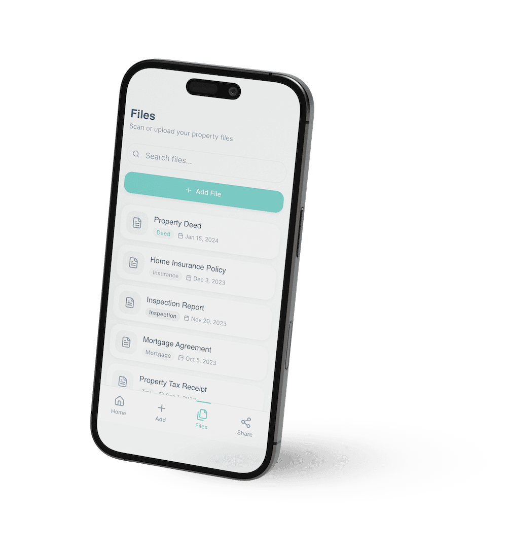 Document storage interface